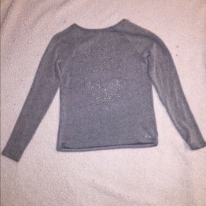 Pink brand sweater w/bling